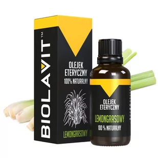 Biolavit Biolavit Biolavit Olejek eteryczny lemongrasowy 30 ml OET-LEM-30 - Aromaterapia - miniaturka - grafika 1