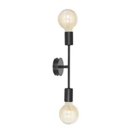 Lampy ścienne - Emibig Proton kinkiet 2-punktowy czarny 586/K2 586/K2 - miniaturka - grafika 1