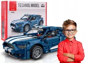 Klocki - KLOCKI KONSTRUKCYJNE 952 el. dla dzieci AUTKO zdalnie sterowane PILOT - miniaturka - grafika 1