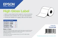Etykiety do drukarek - Epson High Gloss Label - Continuous Roll: 102mm x 33m 7113756 - miniaturka - grafika 1