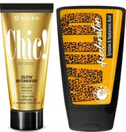 Balsamy i kremy do opalania - Soleo Chic! + Wild Tan Accelerator Gratis - miniaturka - grafika 1