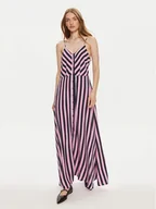 Sukienki - YAS Sukienka letnia Savanna 26035342 Fioletowy Regular Fit - miniaturka - grafika 1