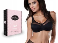 Biustonosze - Biustonosz Miękki ALLES HAVANA, Czarny, 70E - miniaturka - grafika 1