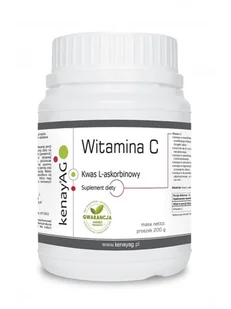 KenayAG Witamina C, suplement diety, 200g Duży wybór produktów |  od 199.99zł | Szybka wysyłka do 2 dni roboczych! | - Witaminy i minerały - miniaturka - grafika 1