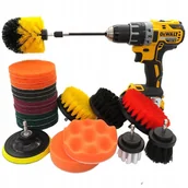 Odzież robocza - Zestaw 22 Szczotek I Padów Czyszczących Na Wiertarkę - miniaturka - grafika 1