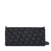 Torebki damskie - Torebka Calvin Klein Jeans Logo Jacquard Sophie Top Zip LV04K3183G Czarny - miniaturka - grafika 1