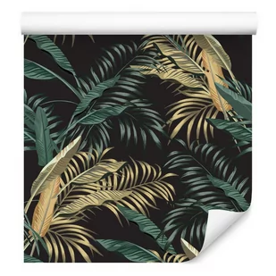 Tapeta Do Sypialni LIŚCIE Bananowca Natura Zieleń 0,53m x 10m - Tapety - miniaturka - grafika 1
