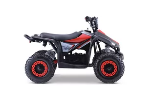 Quad Highper na akumulator Czerwony 35km/h + Silnik bezszczotkowy 1000W + Koła pompowane + Regulacja siedzenia - Tory, garaże, parkingi - miniaturka - grafika 1