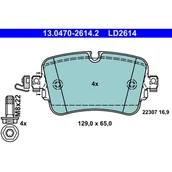Klocki hamulcowe - Klocki hamulcowe - komplet ATE 13.0470-2614.2 - miniaturka - grafika 1