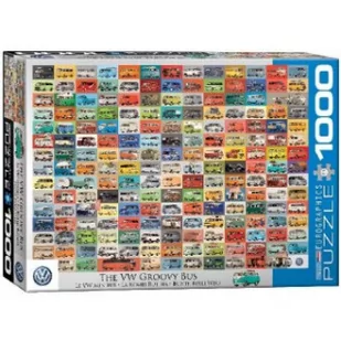 Hutter Trade Selection Volkswagen Groovy Bus. Puzzle 1000 Teile - Pozostałe książki - miniaturka - grafika 2