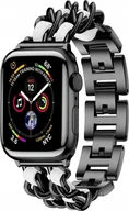 Akcesoria do smartwatchy - Bransoleta Stalowa pasek do Apple Watch 38 40 41mm - miniaturka - grafika 1