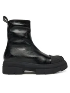 Botki damskie - Furla Botki Gum YI59FGU-BX4218-O6000-4-401-20-AL-3600 S Czarny - miniaturka - grafika 1