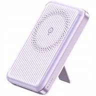 Powerbanki - INNOSTYLE POWERSWITCH SZYBKI POWERBANK INDUKCYJNY DO MAGSAFE 10000MAH STOJAK FIOLETOWY - miniaturka - grafika 1