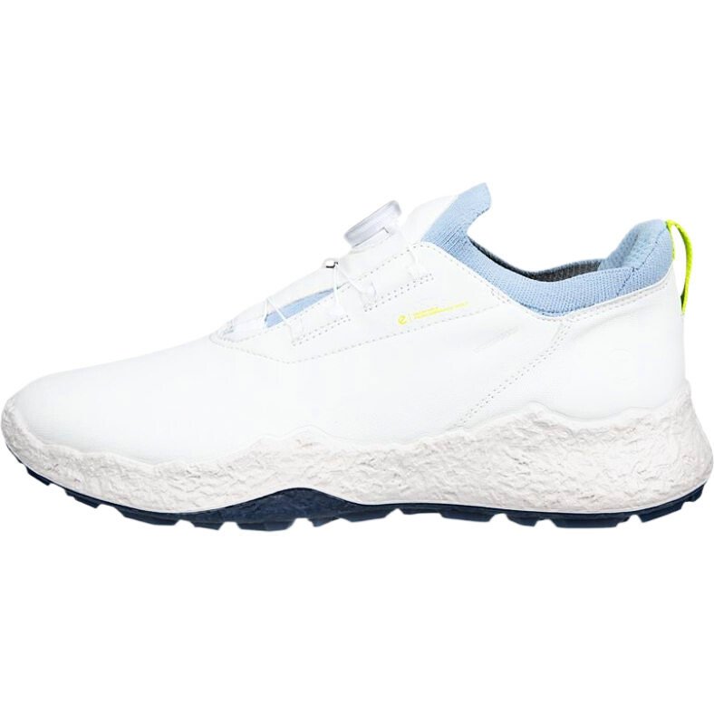 Męskie buty do golfa ecco Biom H5 BOA White/Dusty Blue EUR 44