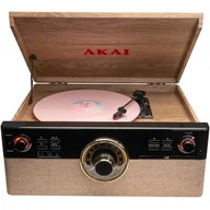 Gramofony - AKAI ATT-300CC Drewno - miniaturka - grafika 1