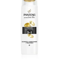 Szampony do włosów - Pantene Pro-V Active Nutri Plex Thick&Strong szampon do włosów osłabionych i zniszczonych 3 w 1 325 ml - miniaturka - grafika 1