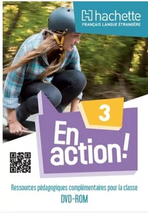 En Action 3. Zestaw metodyczny dla nauczyciela (DVD-Rom) - Książki do nauki języka francuskiego - miniaturka - grafika 1