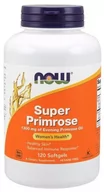 Suplementy naturalne - Now Foods Super Primrose - olej z wiesiołka 1300 mg - 120 kapsułek - miniaturka - grafika 1
