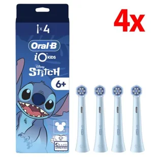 Oryginalna końcówka szczoteczki ORAL-B Kids Stitch (4 szt.) (Delikatna dla dziąseł) - Końcówki do szczoteczek elektrycznych - miniaturka - grafika 1