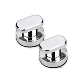 Zawiasy, okucia i inne akcesoria - 2 szt. uchwytów do drzwi z przyssawką, uchwytów do okien wykuszowych z przyssawką, mocnych uchwytów do szkła łazienkowego, szafek, szuflad - miniaturka - grafika 1