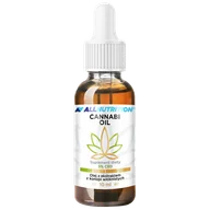 Suplementy naturalne - Allnutrition Cannabi Oil 5% CBD, olej z konopi, 10 ml - miniaturka - grafika 1