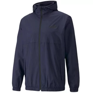 Kurtki męskie - Kurtka Męska Puma Ess Solid Windbreaker Granatowa 847484 06-M - grafika 1