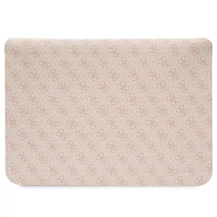 Guess Sleeve GUCS16P4RPSP 16" różowy/ pink 4G Printed Stripes - Torby na laptopy - miniaturka - grafika 2