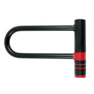 Zabezpieczenia do roweru - zapięcie U lock basic 12mm 145x210mm,stal,2klucze,uchwyt - miniaturka - grafika 1