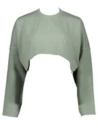 Bluzy damskie - adidas Bluza "Yoga" w kolorze zielonym - miniaturka - grafika 1