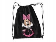 Torby szkolne - WOREK DO SZKOŁY WF/BUTY MYSZKA MINNIE + IMIĘ - miniaturka - grafika 1