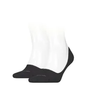 Skarpetki męskie - CALVIN KLEIN SKARPETKI STOPKI 2 PARY BLACK 701218708 001 39-42 - miniaturka - grafika 1