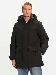 Tommy Hilfiger Kurtka puchowa Rockie MW0MW36595 Czarny Regular Fit - Kurtki męskie - miniaturka - grafika 1