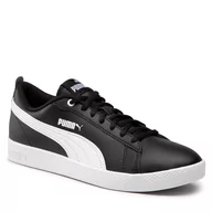 Buty sportowe damskie - Puma Smash Wns v2 L 365208 biało-różowy - miniaturka - grafika 1