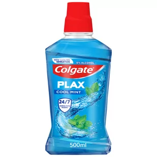 Colgate Palmolive Colgate Plax Cool Mint 500 ml - Płyny do płukania jamy ustnej - miniaturka - grafika 3