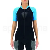 Koszulki rowerowe - Damska koszulka rowerowa UYN Granfondo L, szaro-błękitny - miniaturka - grafika 1