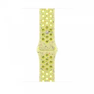 Akcesoria do smartwatchy - Pasek sportowy Nike w kolorze promiennym zielonożółtym do koperty 46 mm - rozmiar S/M - miniaturka - grafika 1