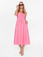 Sukienki - Seafolly Sukienka letnia Sunbreak Poplin 54878-DR Różowy Regular Fit - miniaturka - grafika 1