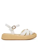 Buty dla dziewczynek - Tommy Hilfiger Sandały T3A2-34293-0326 Biały - miniaturka - grafika 1