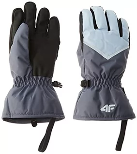 Rękawiczki - 4F Rękawiczki FNK Dziewczęta i Dzie, denim, X-Large - grafika 1