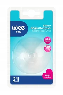 WEE BABY SILIKONOWA NAKŁADKA NA SUTKI - Akcesoria do karmienia - miniaturka - grafika 1