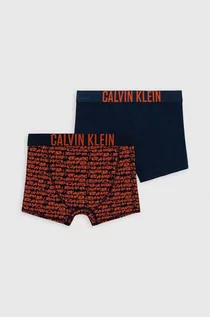 Majtki dla dzieci - Calvin Klein Underwear bokserki dziecięce 2-pack kolor granatowy - grafika 1
