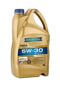 Oleje silnikowe - RAVENOL HDX 5W30 CLEANSYNTO 4L - miniaturka - grafika 1