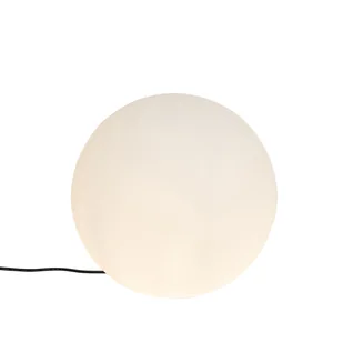 QAZQA Nowoczesna lampa zewnętrzna biała 45 cm IP65 - Nura - Lampy ogrodowe - miniaturka - grafika 1