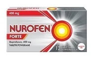 Leki przeciwbólowe - Boots Healthcare Nurofen Forte 400mg 12 szt. - miniaturka - grafika 1