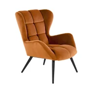 Fotele - Fotel Wypoczynko wy Tyrion Cynamonowy Halmar - miniaturka - grafika 1