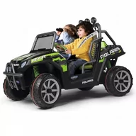 Pojazdy elektryczne dla dzieci - Peg Perego Polaris Ranger RZR Green Shadow - miniaturka - grafika 1