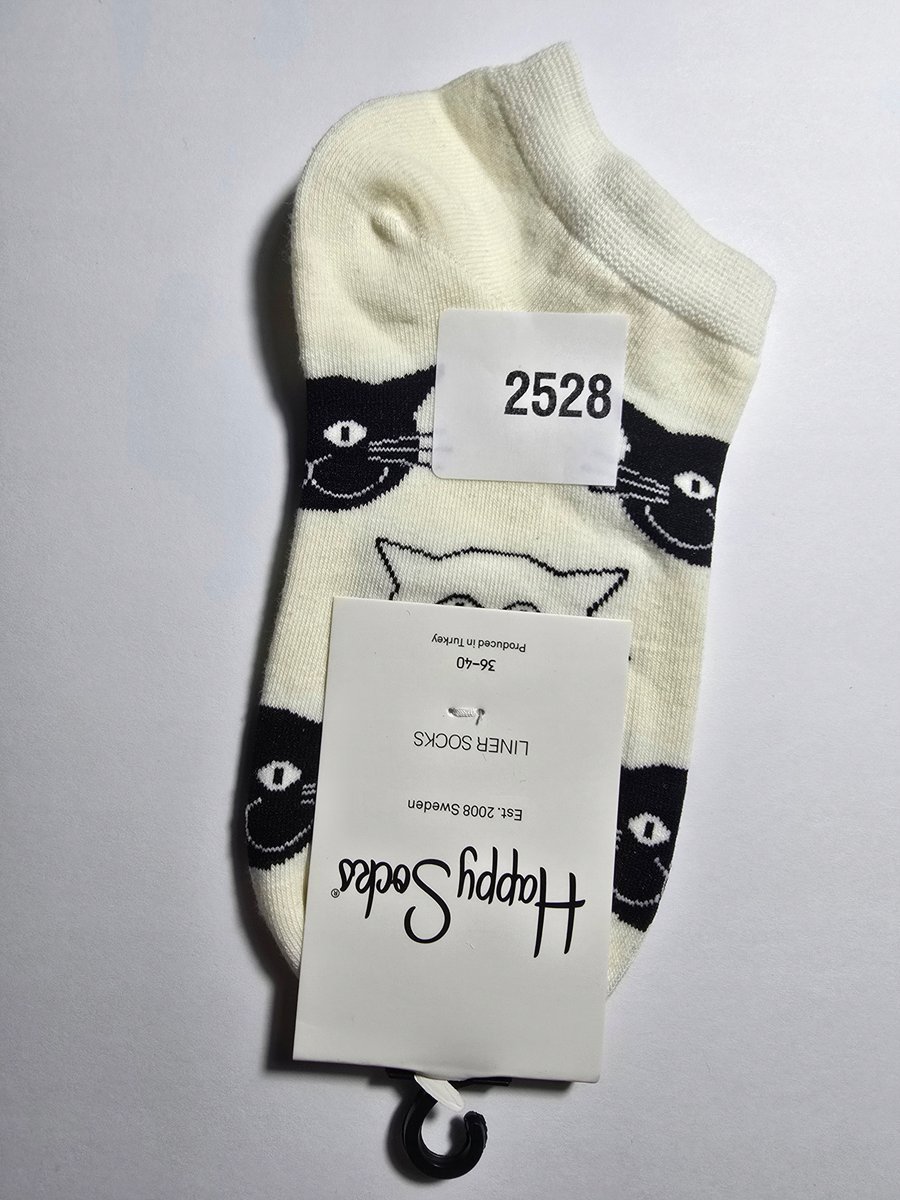 Kolorowe skarpety Happy Socks stopki unisex rozmiar 36-40 (2528)