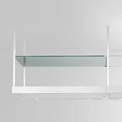 Akcesoria i części do okapów - Falmec Szkło x półki Europa Isola 90 KACL.066 - miniaturka - grafika 1