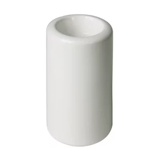 Świecznik MICHIGAN 7 x 7 x 14 cm biały - Świeczniki - miniaturka - grafika 1