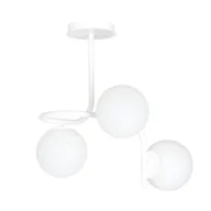 Lampy sufitowe - Emibig Kalf lampa wisząca 3-punktowa biała 1031/3 - miniaturka - grafika 1